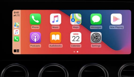 宝鸡apple维修网点分享如何将iPhone连接到CarPlay 